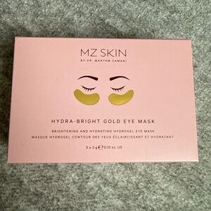 MZ Skin Hydra Bright Gold Eye Mask Brightening Hydrating 5 x 3g New